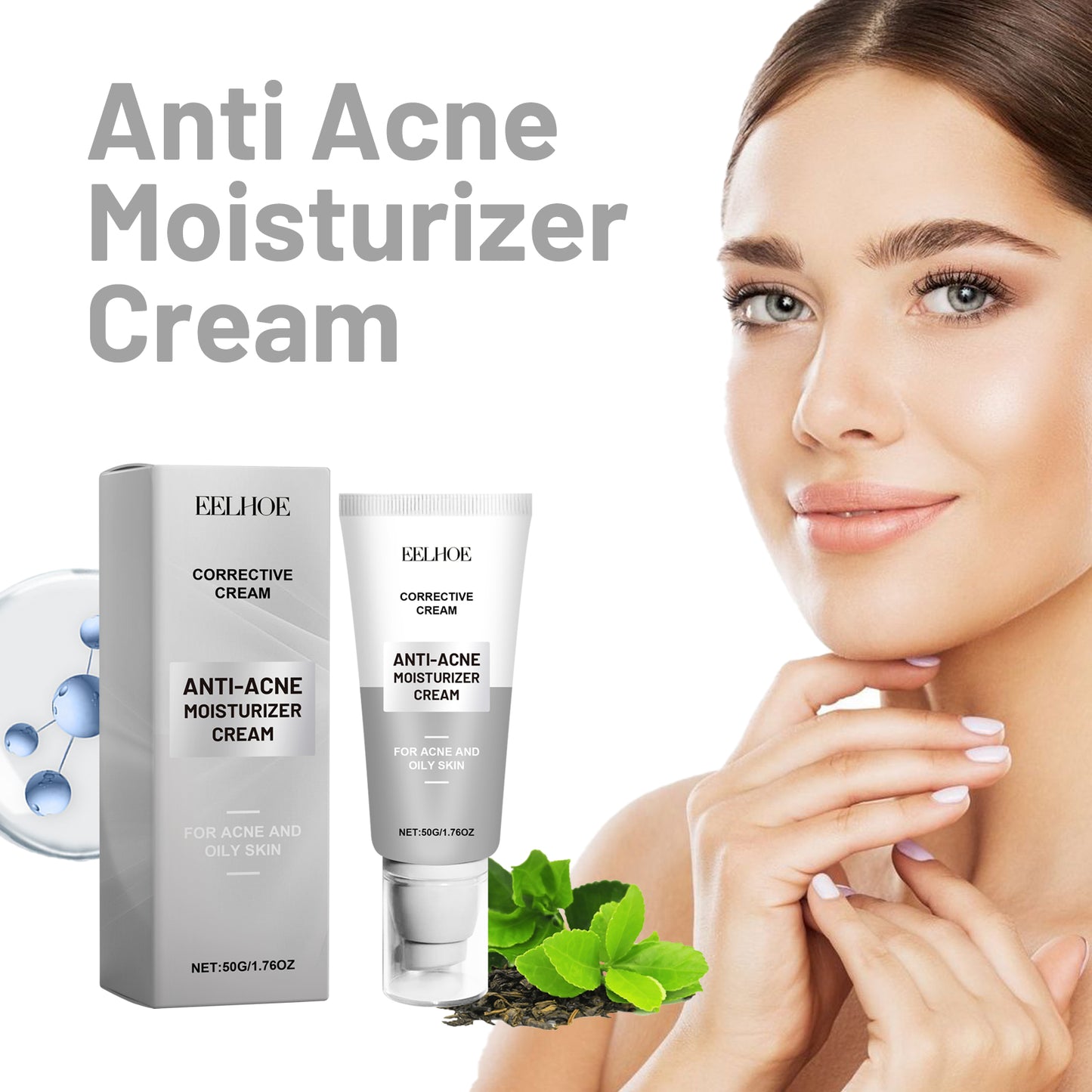 Eelhoe Brightening Acne Repair Cream — Hydrating & Redness Relief