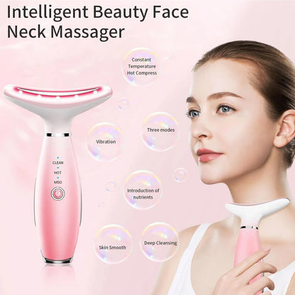 3-in-1 Facial Sculpting Massager — Thermal Vibration Face Tool