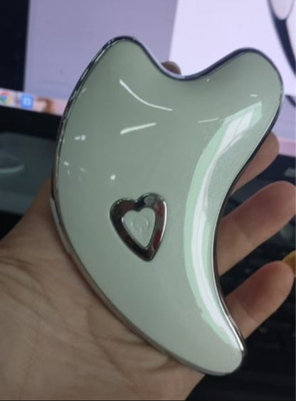 LED Microcurrent Gua Sha Sculpting Tool — Face Lifting Device