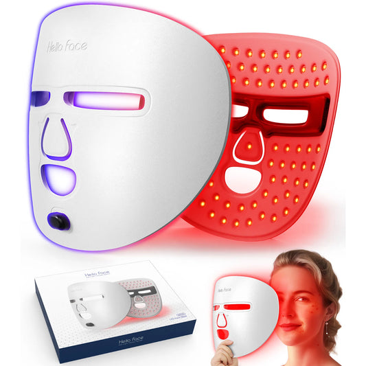 LED Facial Therapy Mask — Full-Face Red Light Treatment