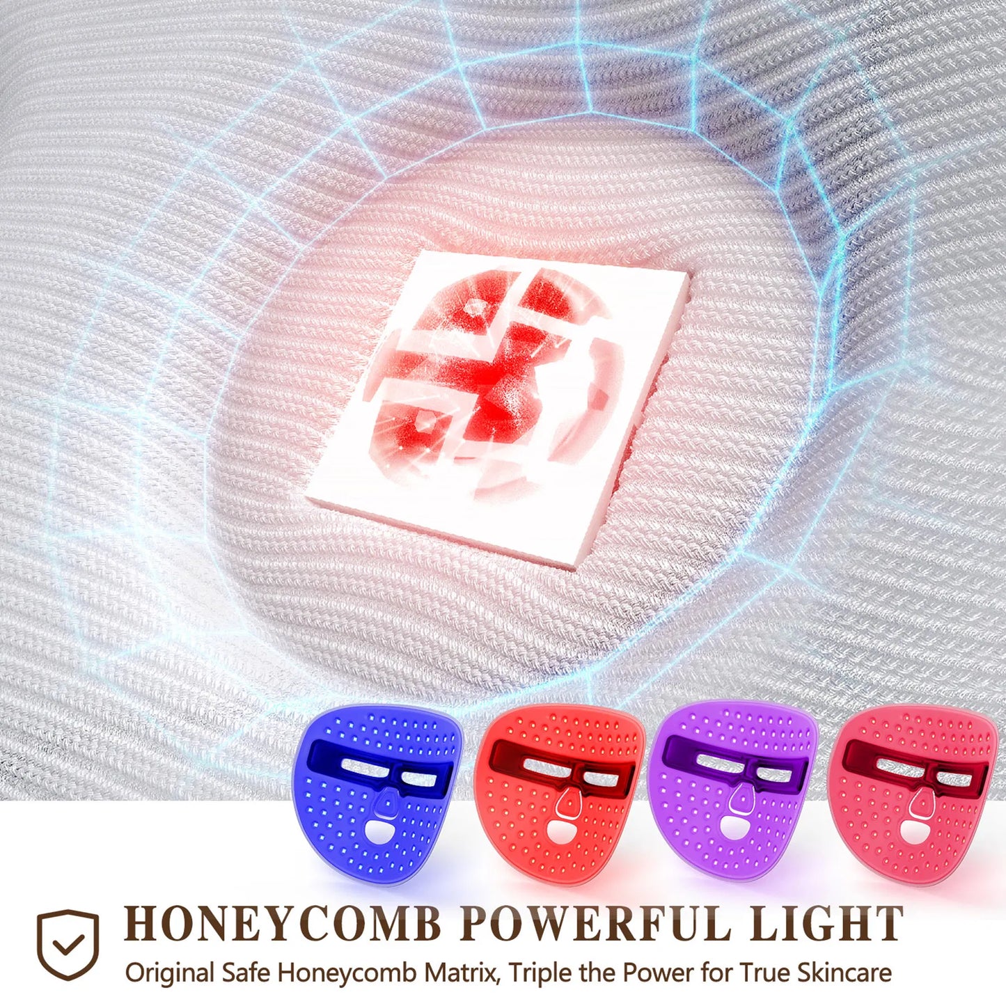 LED Facial Therapy Mask — Full-Face Red Light Treatment