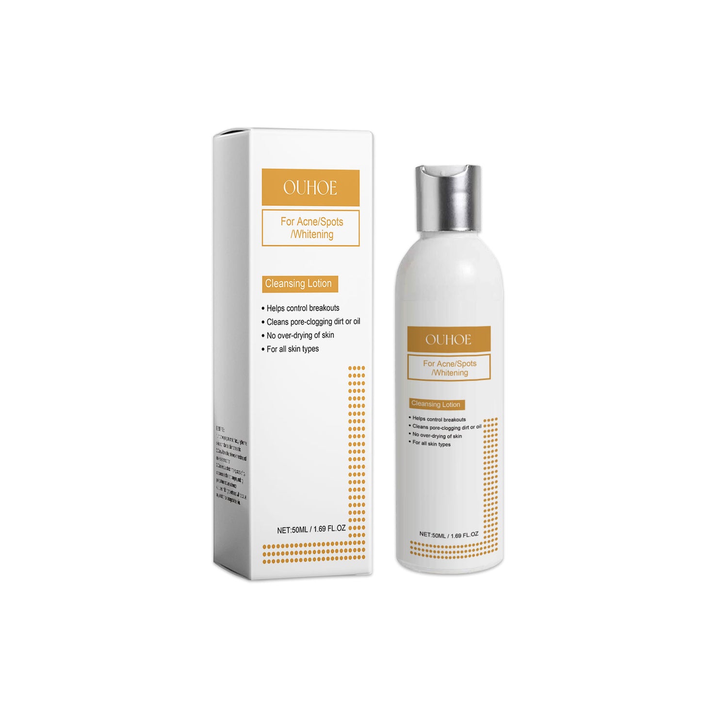 OUHOE Hydrating Facial Cleansing Lotion — Oil Control & Nourishing