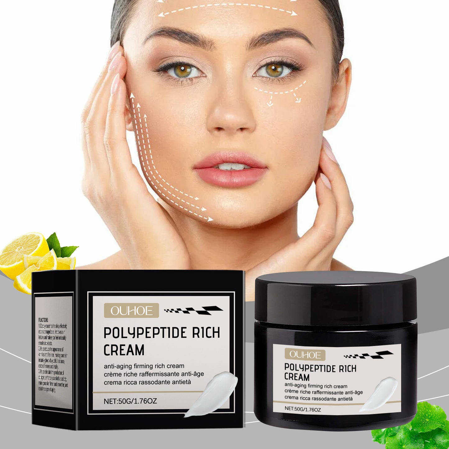 Firming & Hydrating Face Cream — Daily Skin Renewal Moisturizer