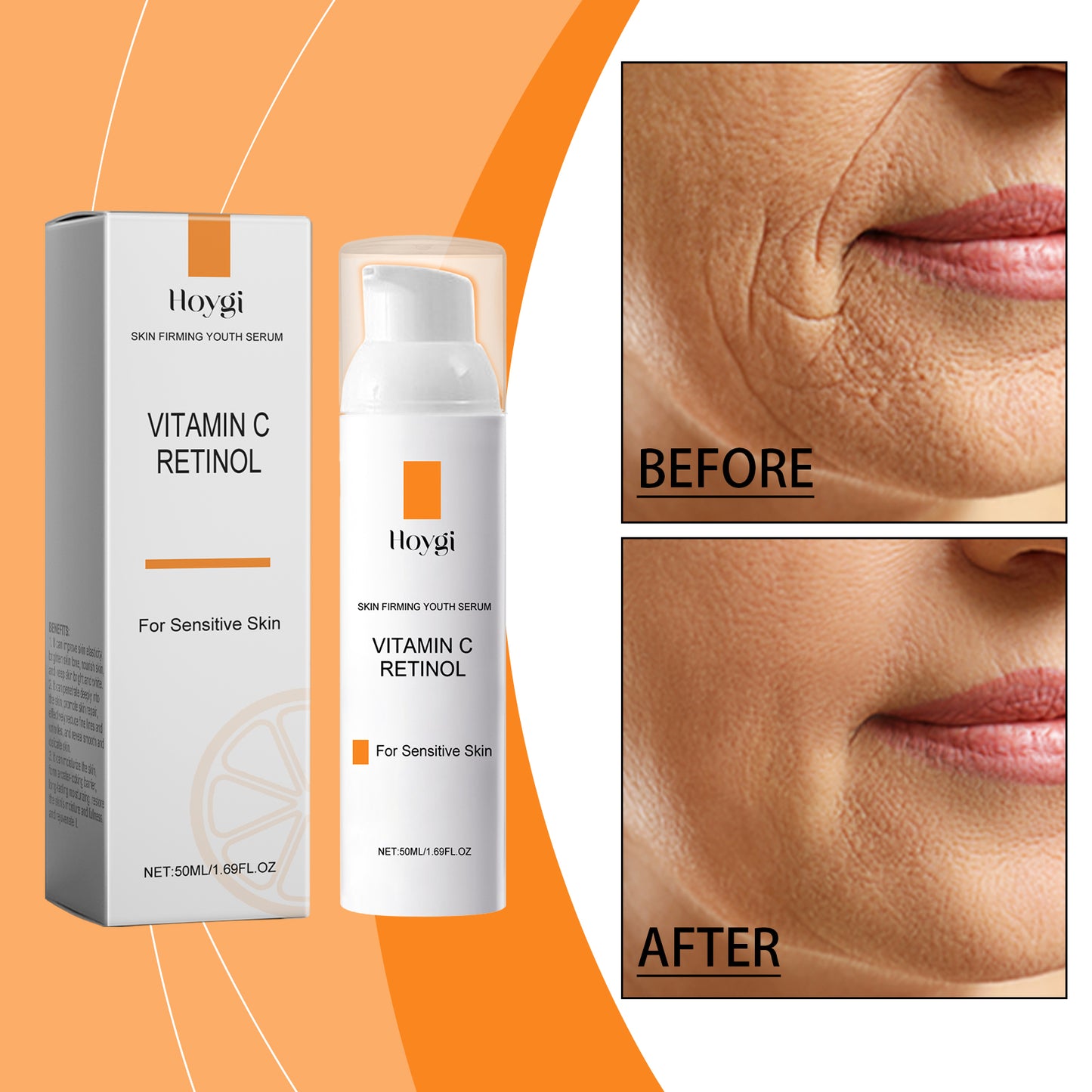 Vitamin A & C Glow Serum — Pore-Minimizing & Wrinkle-Smoothing