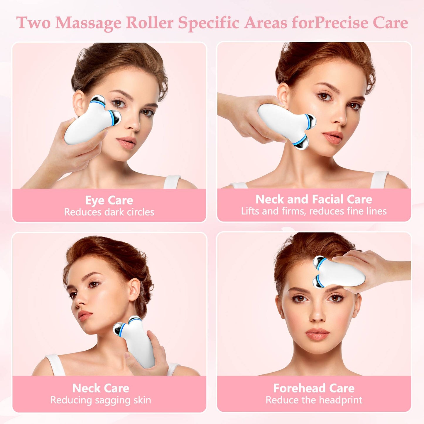 Microcurrent Anti-Aging Facial Device — Boost Absorption & Reduce Wrinkles