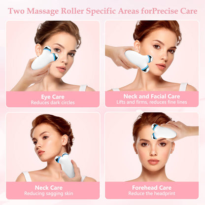 Microcurrent Anti-Aging Facial Device — Boost Absorption & Reduce Wrinkles