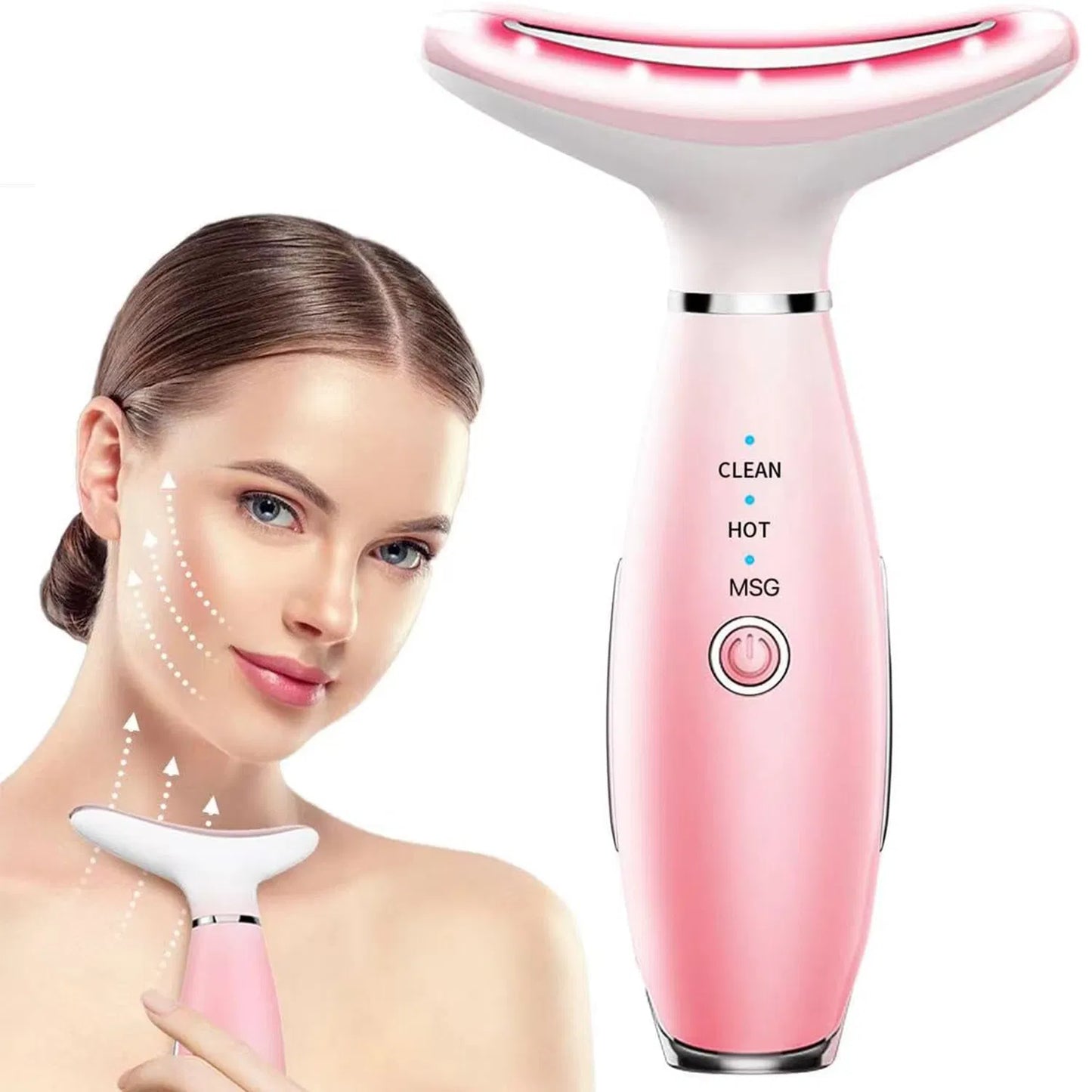 3-in-1 Facial Sculpting Massager — Thermal Vibration Face Tool
