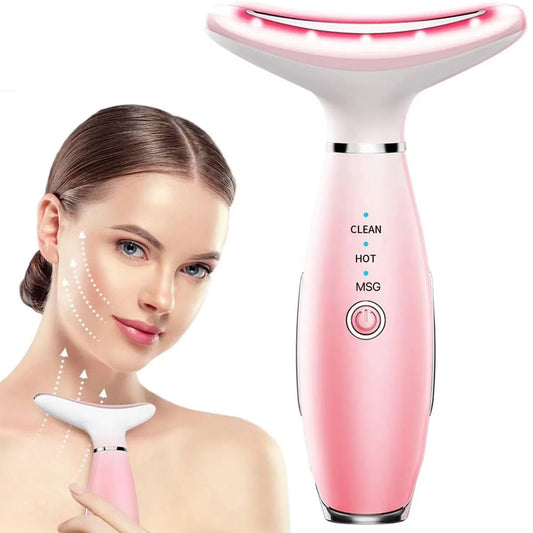 3-in-1 Facial Sculpting Massager — Thermal Vibration Face Tool
