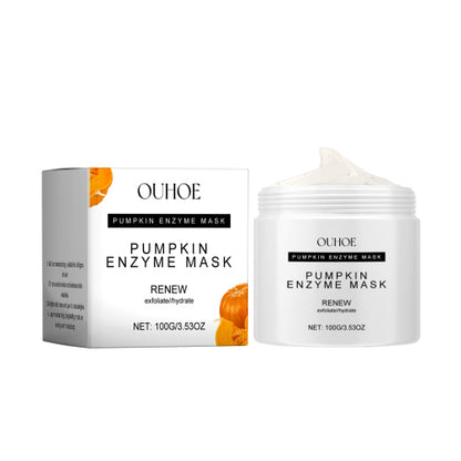 OUHOE Pumpkin Enzyme Mud Mask — Deep Pore Cleansing & Nourishing