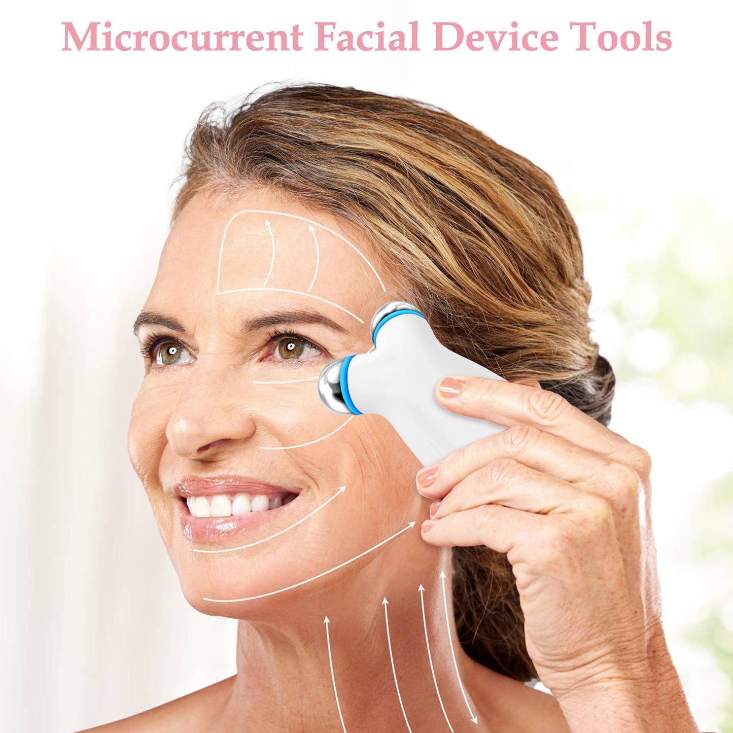 Microcurrent Anti-Aging Facial Device — Boost Absorption & Reduce Wrinkles
