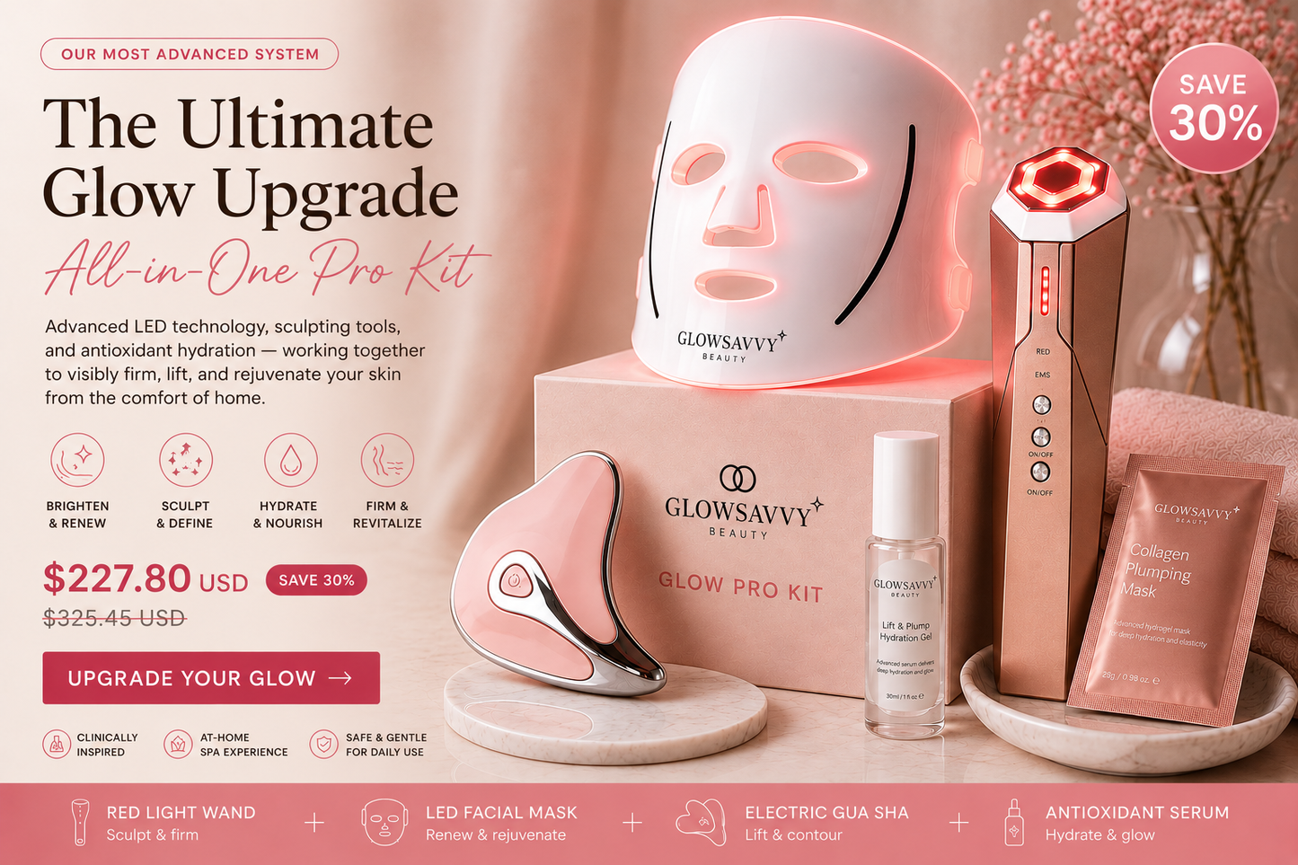 Glow Pro Kit — Full Skincare Transformation Set