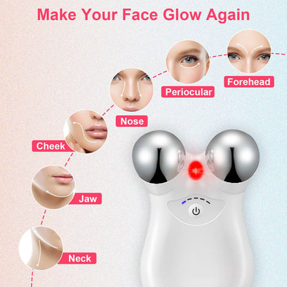 Microcurrent Face & Neck Roller — 5-Gear Skin Lifting Device