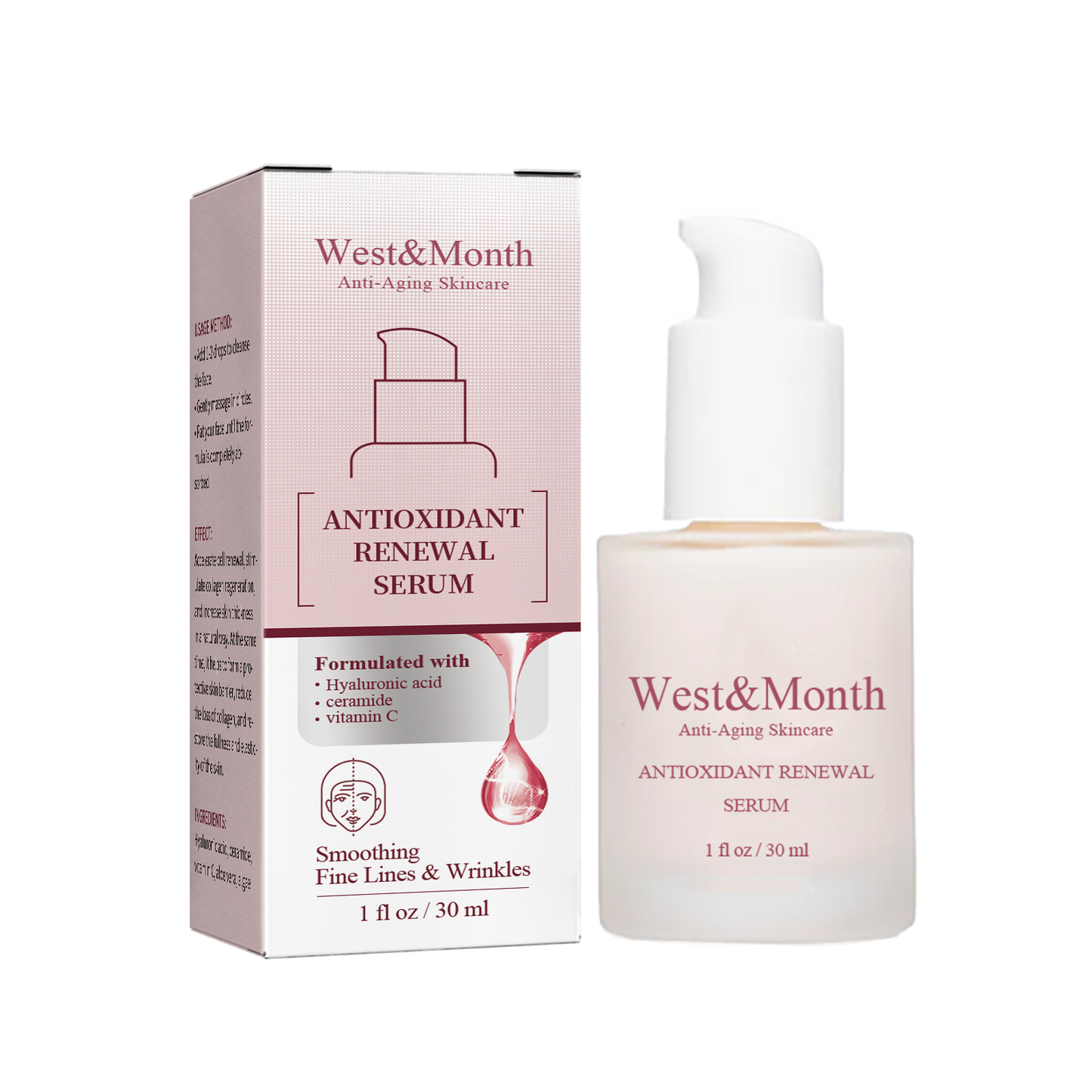 West & Month Antioxidant Renewal Serum — Anti-Aging & Brightening