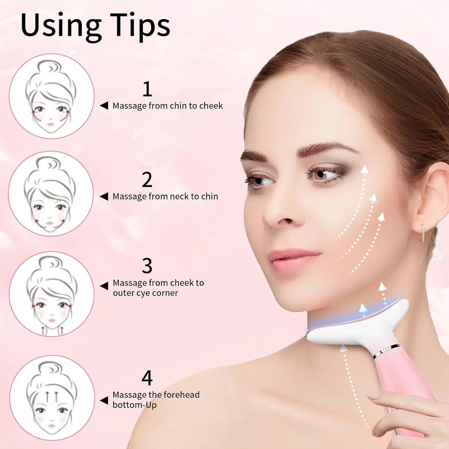 3-in-1 Facial Sculpting Massager — Thermal Vibration Face Tool