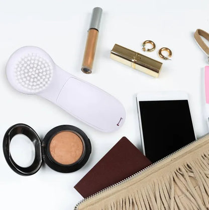 Waterproof Facial Cleansing Brush — 5-Head Rotating Skin Care Tool