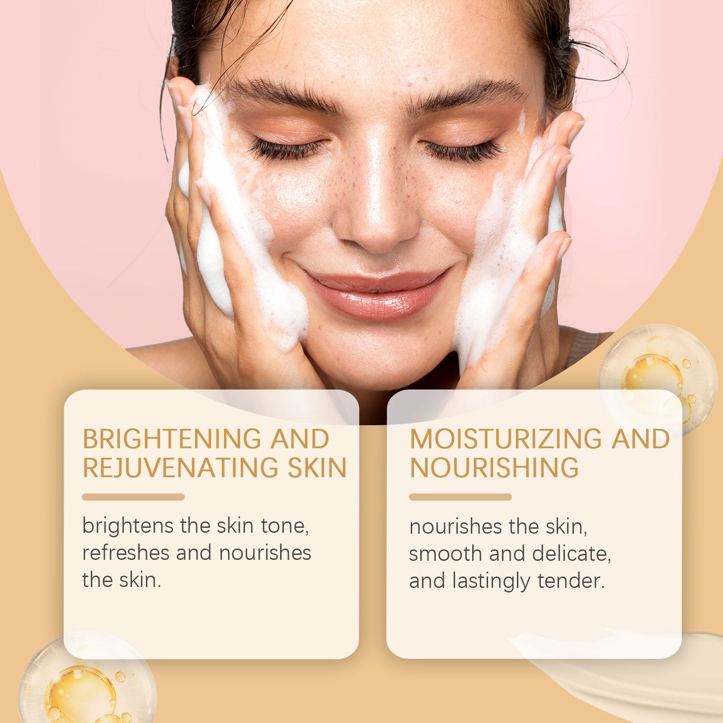 OUHOE Hydrating Facial Cleansing Lotion — Oil Control & Nourishing